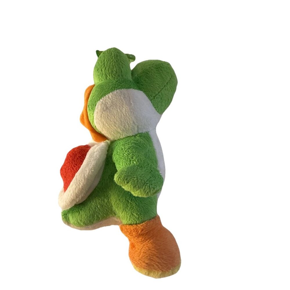 Nintendo Super Mario Bros  9" Plush Yoshi Stuffed Animal Toy Zipper Pocket Hang - Picture 4 of 9